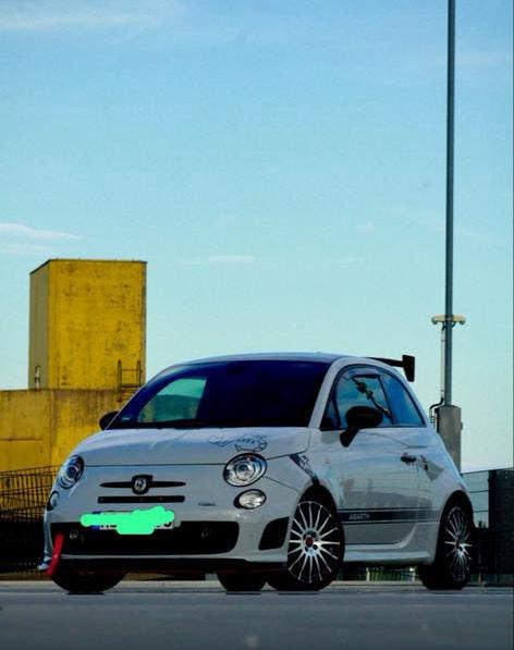 Abarth 595 Competizione - 200PS - Moet weg! Limited!, Auto's, Abarth, Zwart, Alcantara, Euro 4, Zilver of Grijs