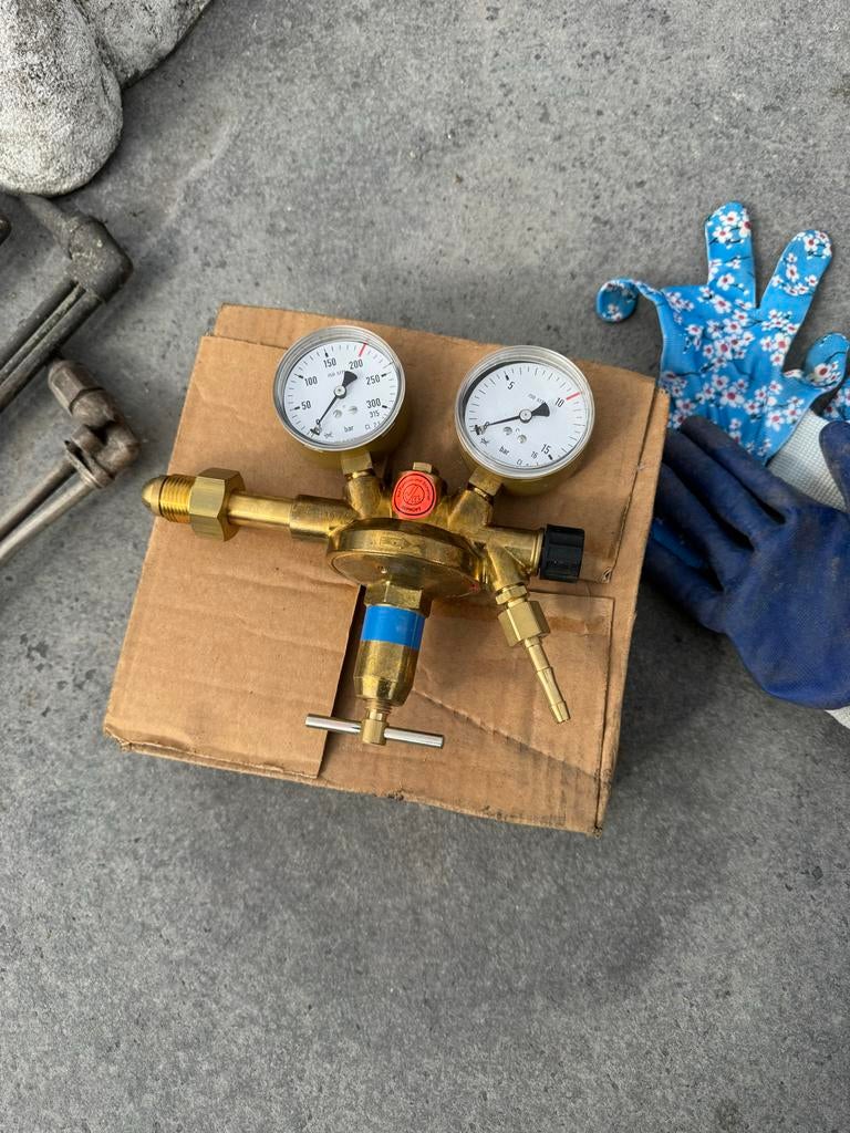 Nieuw Reduceerventiel Zuurstof A03-03 met Vulkan, Doe-het-zelf en Verbouw, Ophalen of Verzenden, Nieuw, Overige typen