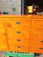 Teakhouten ladekast 12 grote lades, Ophalen, RoDeKo Volendam, R.kooij65@gmail.com, 5 laden of meer