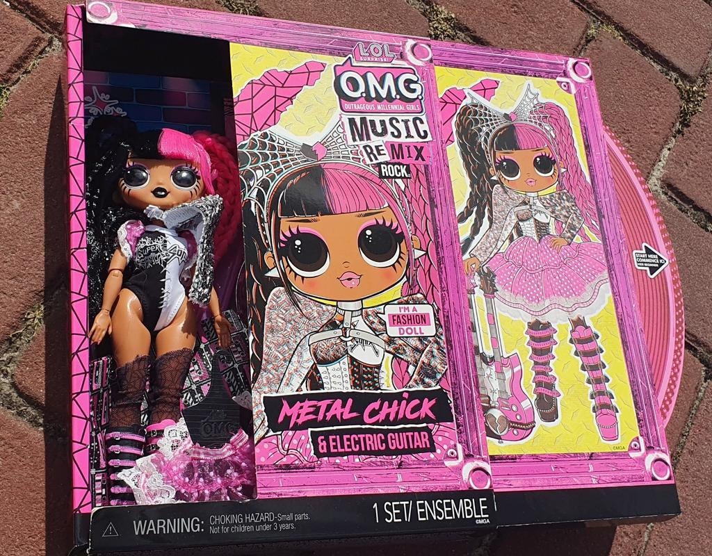 L.O.L. Surprise! OMG Remix Music Pop Metal Chick, Ophalen of Verzenden
