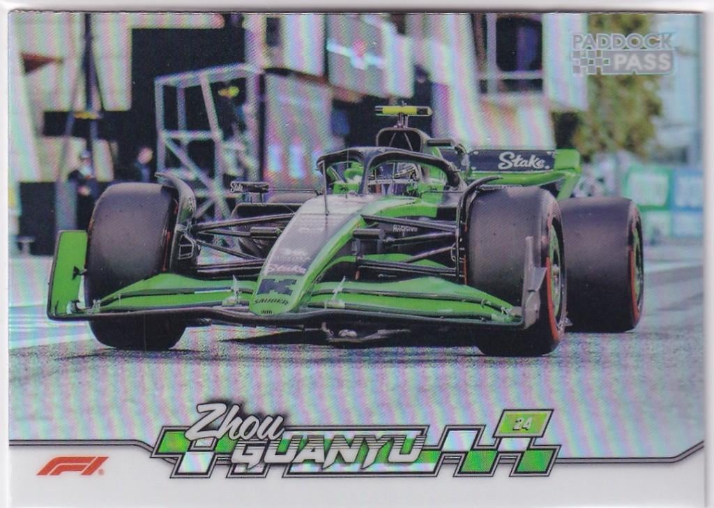 Zhou Guanyu Refractor #44, Verzenden, Nieuw, Formule 1