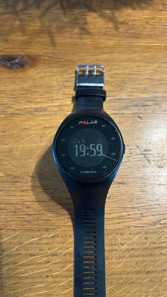 Polar M200, Ophalen of Verzenden, Stappen, Gebruikt, Zwart