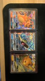 Charizard Gyrados Raichu Hidden Fates Tin Promo, Hobby en Vrije tijd, Ophalen of Verzenden, Zo goed als nieuw