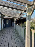 Veranda / Overkapping bij Chalet Compleet Zelf te Demonteren, Ophalen, Veranda