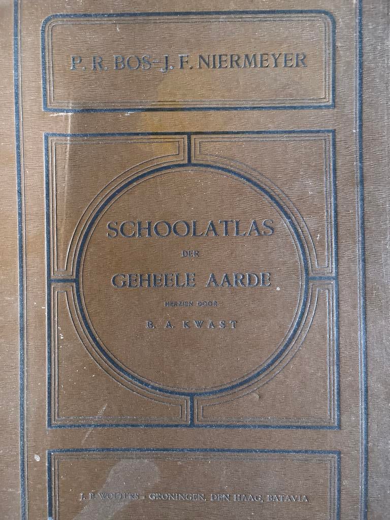 Bosatlas der Geheele Aarde - Historische Schoolatlas, Boeken, Bosatlas, Ophalen of Verzenden, Zo goed als nieuw, 1800 tot 2000