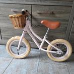 Banwood loopfiets 12 inch lichtroze met mandje, Ophalen, Gebruikt, Loopfiets