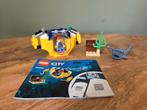 Lego City Oceaan Mini-onderzeeër 60263 met haai, Ophalen of Verzenden, Zo goed als nieuw, Complete set, Lego