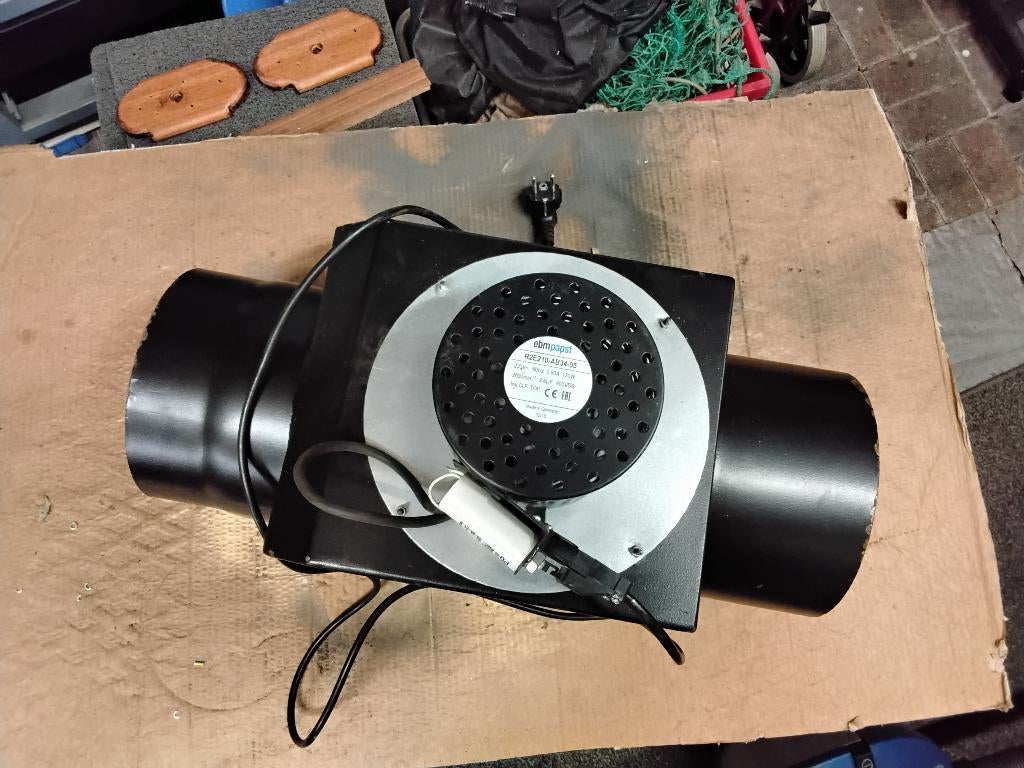 Rookgasventilator, Ophalen, Zo goed als nieuw, Afzuiger