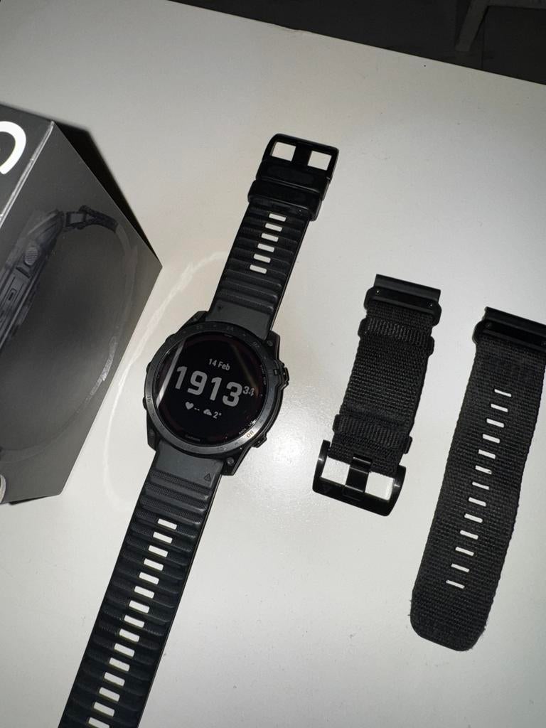 Garmin tactix 7, Ophalen of Verzenden, Zo goed als nieuw, Zwart, Android