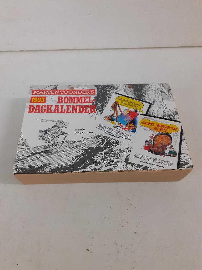 Marten Toonder - Heer Bommel dagkalender & strips- 1993, Eén stripboek, Ophalen of Verzenden, Zo goed als nieuw