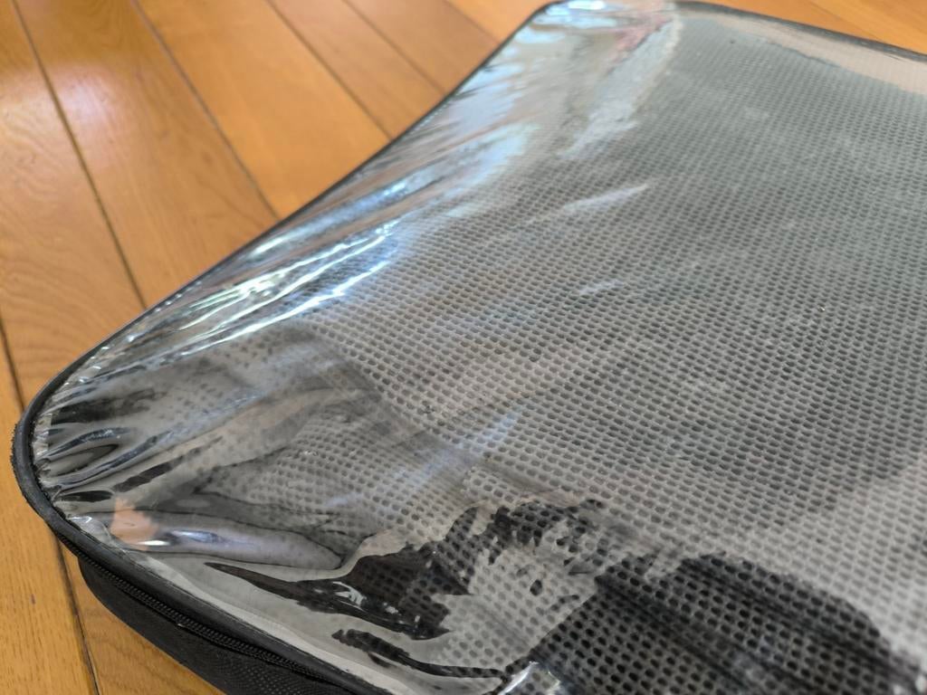 2x stevig tenttapijt / grond tapijt / campingtapijt, Caravans en Kamperen, Ophalen, Gebruikt