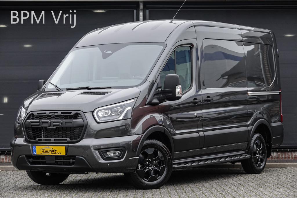 Ford Transit L2H2 2.0Tdci 130Pk | 310 | Raptor Edition | Vir, Auto's, Bestelauto's, Voorwielaandrijving, Stof, Zwart, 4 cilinders