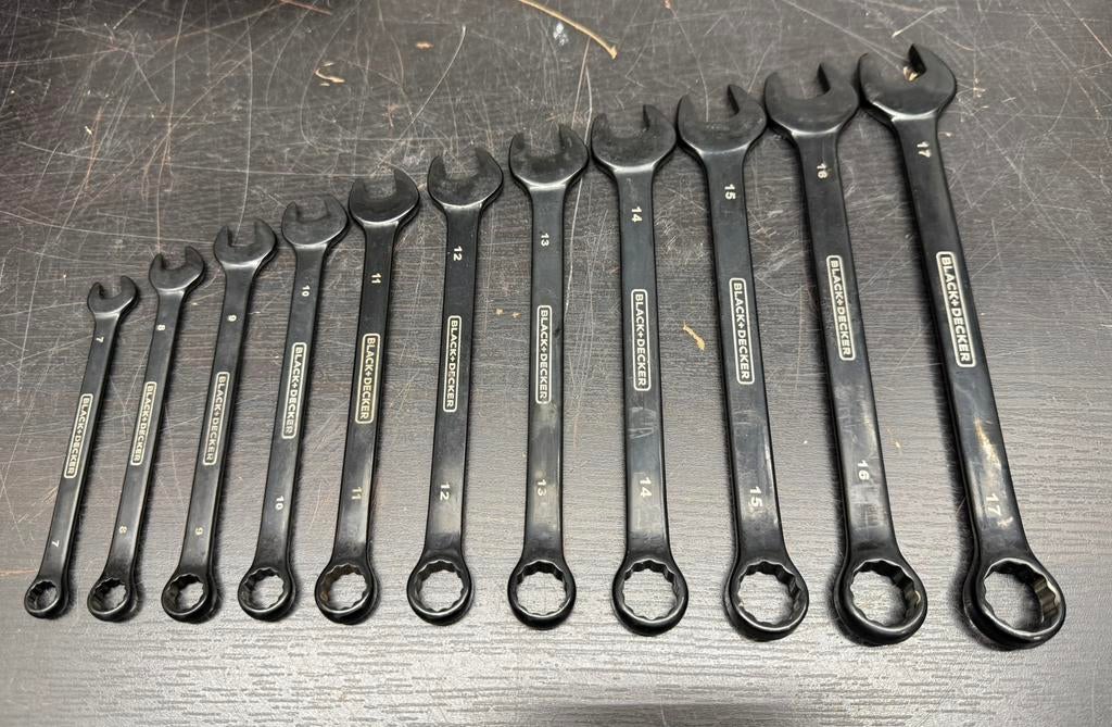 Black & Decker Steeksleutelset 11 delig - Nieuw, Ophalen of Verzenden, Nieuw