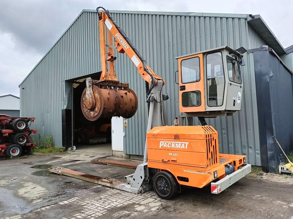 PACKMAT PK451containeraandruk afval arm compactor (bj 2013)