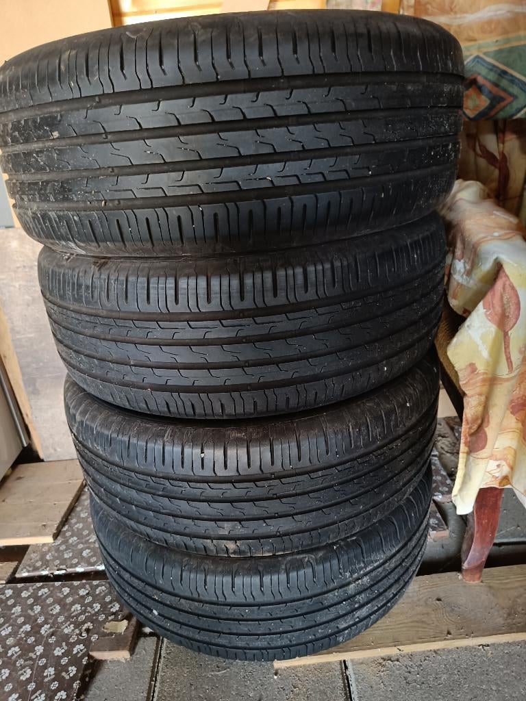 4 Continental zomerbanden 215/55 R17, Auto-onderdelen, Banden en Velgen, Ophalen, 17 inch, Band(en), Zomerbanden
