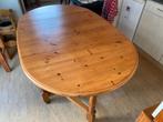 Uitklapbare houten tafel – praktische hangoortafel, Ophalen, 100 tot 150 cm, Zo goed als nieuw, Vijf personen of meer