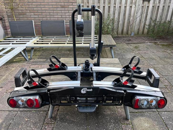 ANWB Touring | Fietsendrager | 60KG| Opvouwbaar | Kantelbaar, Auto diversen, Fietsendragers, Gebruikt, Trekhaakdrager, 2 fietsen