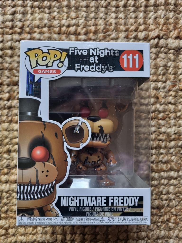 Funko POP! Nightmare Freddy #111, Ophalen of Verzenden, Nieuw
