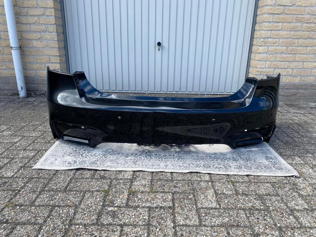 Originele OEM BMW M3 F80 Achterbumper  – Zwart – Goede Staat, Auto-onderdelen, Ophalen, Voor, BMW, Bumper