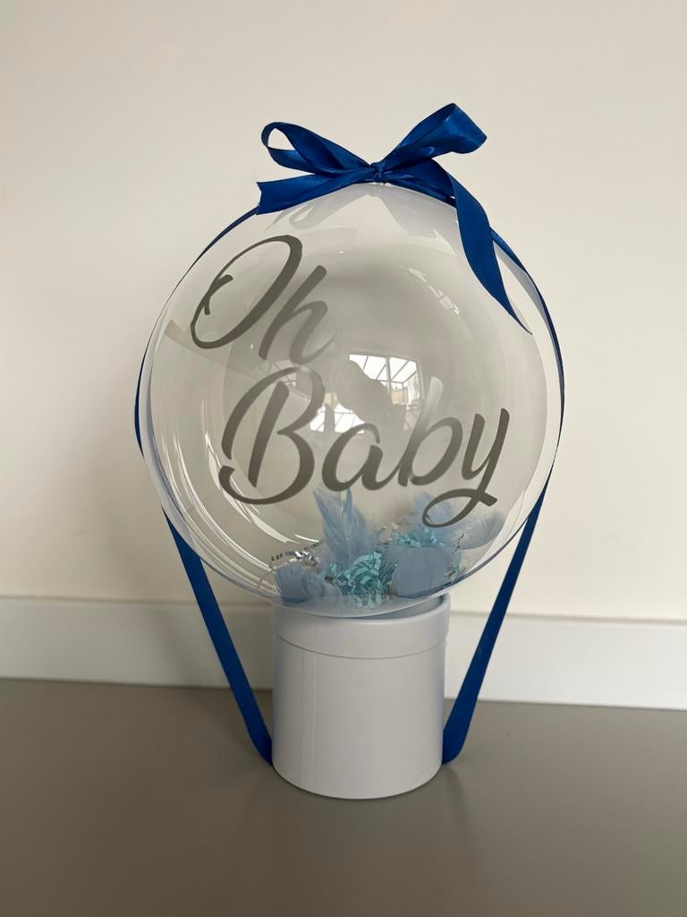 Kraamcadeau bubble ballon - babyshower, Ophalen, Nieuw