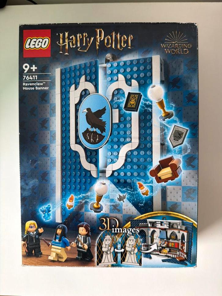 LEGO Harry Potter Ravenklauw Huisvaandel, Kinderen en Baby's, Speelgoed | Duplo en Lego, Nieuw, Lego, Complete set, Ophalen of Verzenden