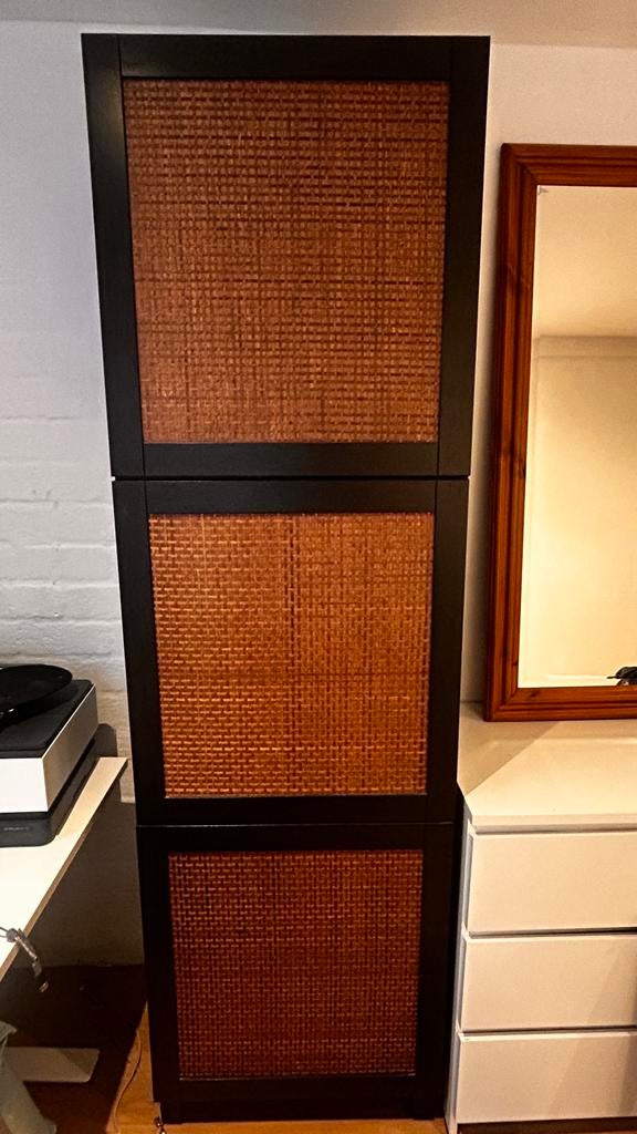 Besta kast Studsviken rotan-look deuren, Ophalen, Overige materialen, Gebruikt, 50 tot 100 cm