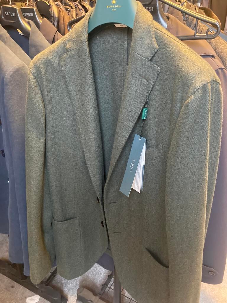 Boglioli k jacket 54 groen, Ophalen of Verzenden, Nieuw, Maat 52/54 (L), Groen