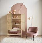 karwei kast alexia webbing messing hout, Huis en Inrichting, Ophalen, Met deur(en), 100 tot 150 cm, Zo goed als nieuw