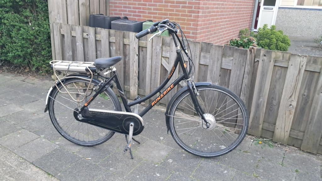 Elektrische fiets - Run & Bike, Gebruikt, 51 tot 55 cm, 30 tot 50 km per accu, Ophalen