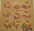 Servetten decoupage/bullet journal * vosjes L1075, Verzenden, Nieuw, Materiaal