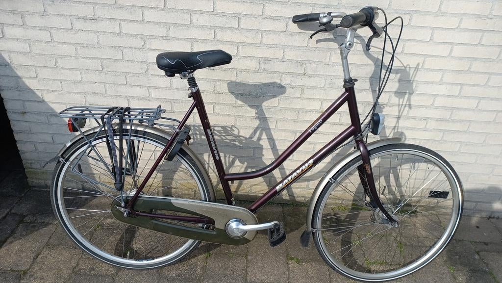 Batavus Fugato Damesfiets 61 cm, Fietsen en Brommers, Versnellingen, 56 cm of meer, Zo goed als nieuw, Ophalen