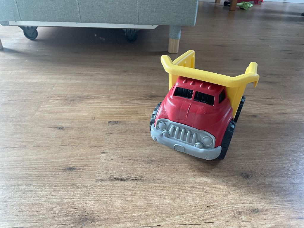 Green toys kiepwagen, Kinderen en Baby's, Speelgoed | Speelgoedvoertuigen, Ophalen, Zo goed als nieuw