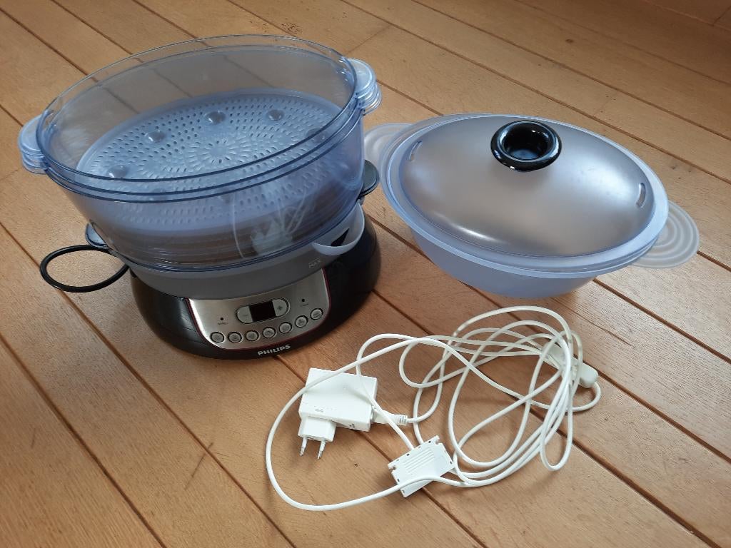 Philips Rijstkoker Stomer Stoomkoker HD 9140 - als nieuw -, Ophalen of Verzenden, Zo goed als nieuw