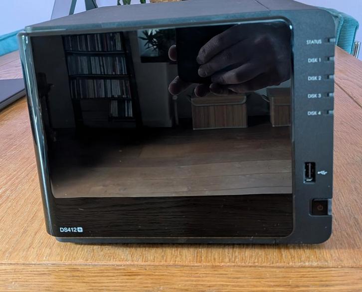 Synology DS412+ NAS - Perfect voor thuisgebruik, Computers en Software, NAS, Gebruikt, Ophalen of Verzenden