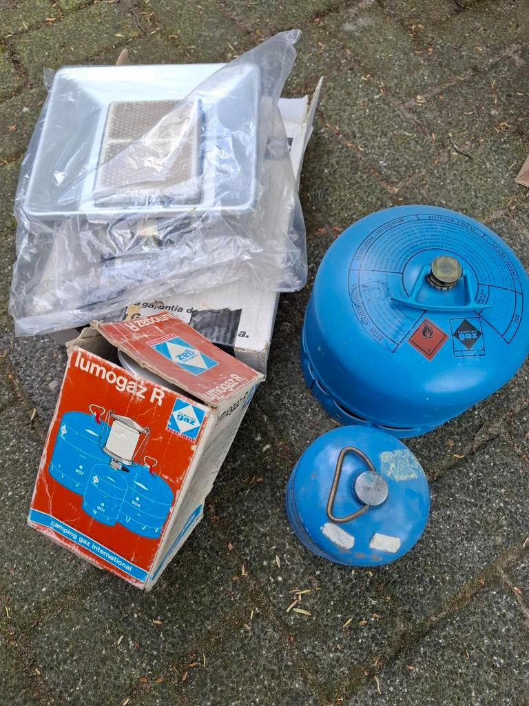 Campinggaz set, Ophalen