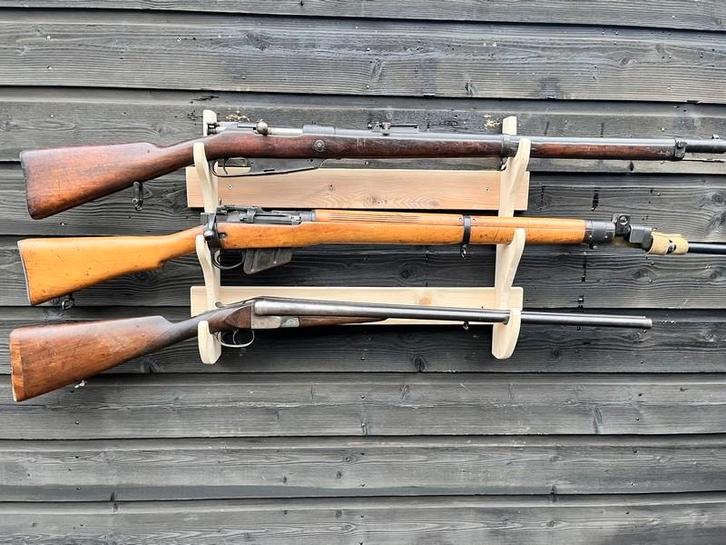 Wand rek T.B.V Geweer Zwartkruit Airsoft, Jacht, Schietsport, Verzamelen, Militaria | Algemeen, Overige soorten, Kunstobject, Nederland