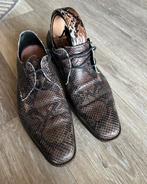 Nette herenschoen - mt42- met riem, Bruin, Floris van Bommel, Ophalen of Verzenden, Gedragen