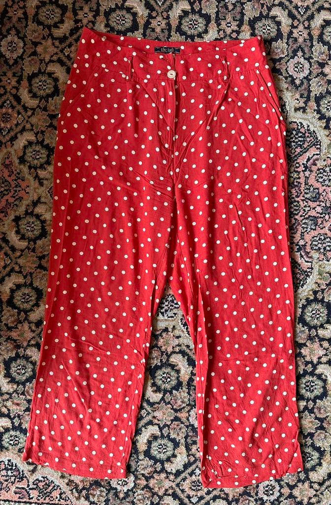 King Louie broek, Kleding | Dames, Ophalen of Verzenden, Zo goed als nieuw, Maat 38/40 (M), Lang