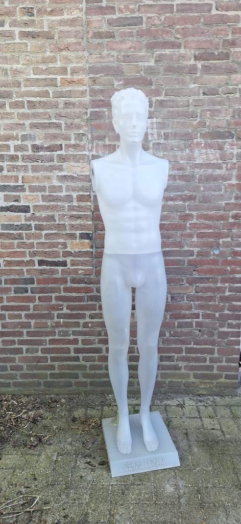 Etalagepop mannequin man, Ophalen, Zo goed als nieuw, Paspop