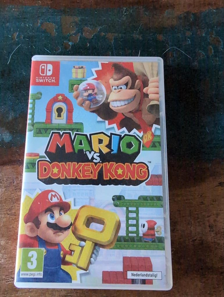 Mario vs. Donkey Kong - Nintendo Switch, Spelcomputers en Games, Games | Nintendo Switch, Puzzel en Educatief, 2 spelers, Eén computer