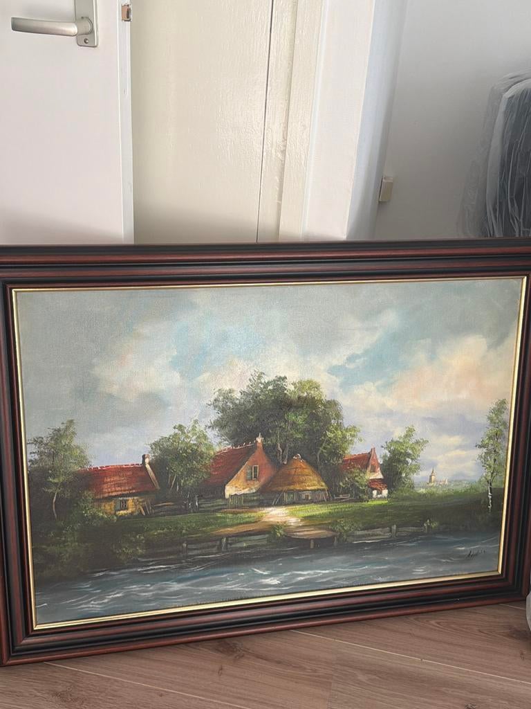 Antiek schilderij, Ophalen