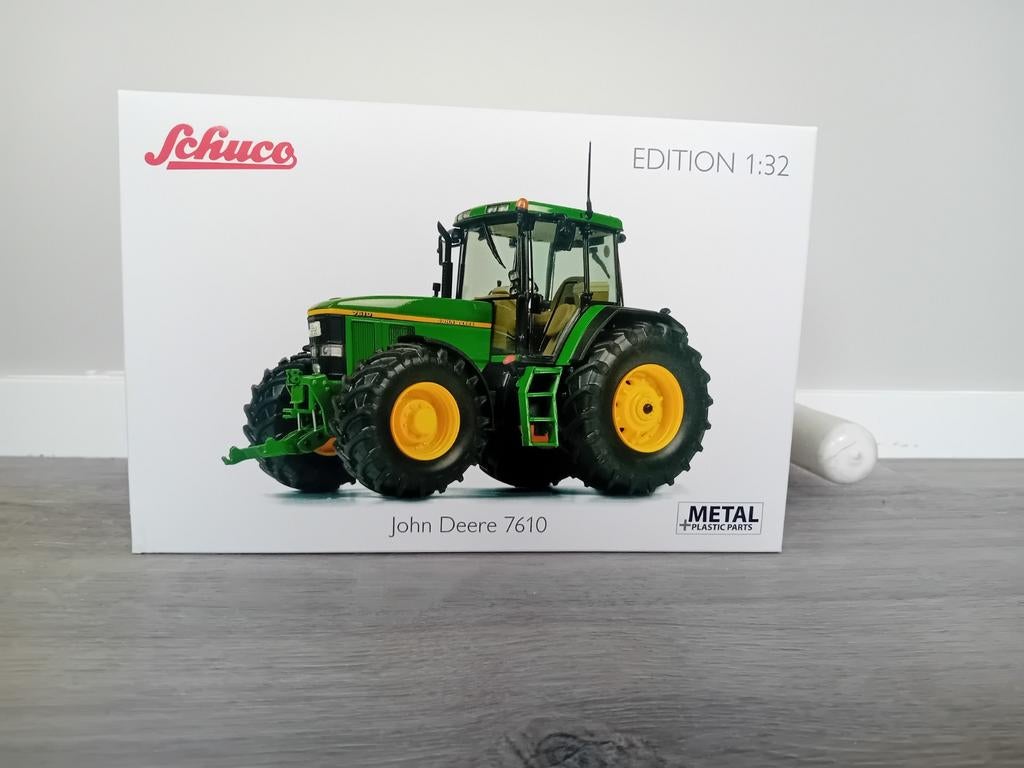 John deere 7610 schuco, Ophalen of Verzenden, Nieuw, Tractor of Landbouw, Schuco