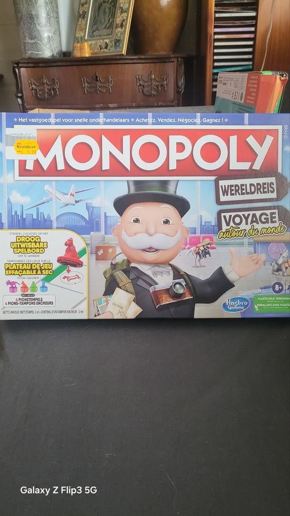 Monopoly, Hobby en Vrije tijd, Gezelschapsspellen | Bordspellen, Ophalen, Zo goed als nieuw