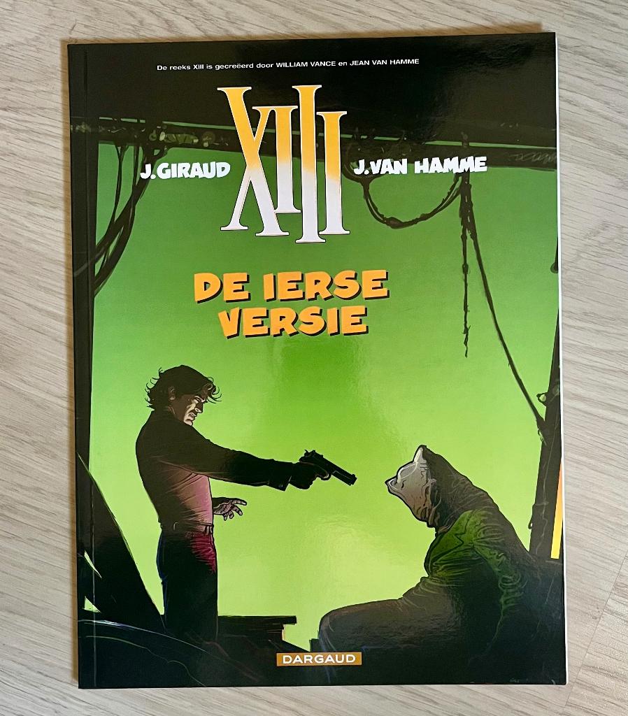 XIII / 13 - De Ierse Versie - Jean Giraud Moebius Van Hamme, Eén stripboek, Ophalen of Verzenden, Zo goed als nieuw, Moebius (Jean Giraud)