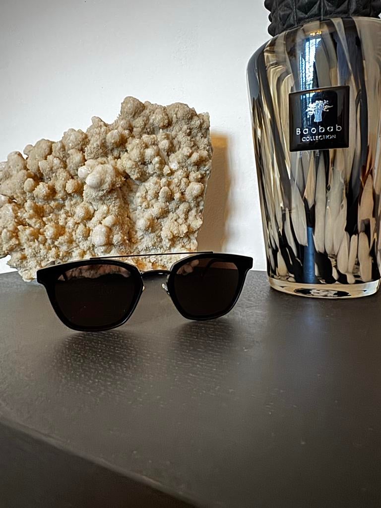 Zo goed als nieuwe originele YSL zonnebril met toebehoren, Overige merken, Zonnebril, Zwart, Ophalen of Verzenden