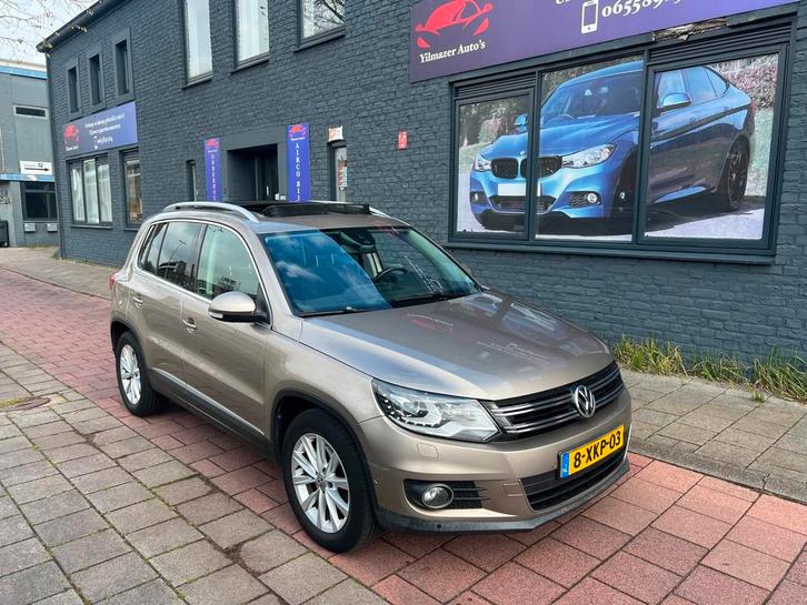 Volkswagen Tiguan 1.4 TSI Sport&Style panaromadak camera, Auto's, Volkswagen, Bedrijf, Te koop, Tiguan, ABS, Achteruitrijcamera