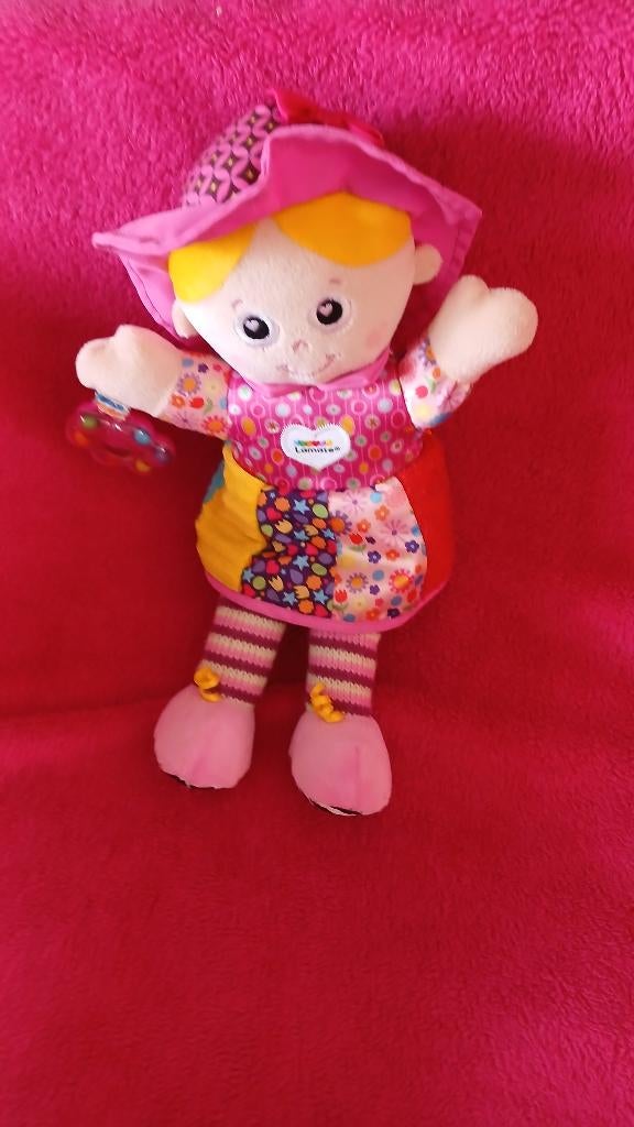 LAMAZE EMILY KNUFFEL POP 35cm, Ophalen of Verzenden, Zo goed als nieuw, Overige typen