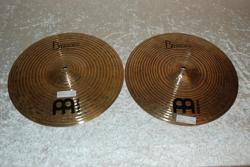 Meinl Byzance Spectra hihats 1023/1372gr 13 inch  <26260676>, Gebruikt, ., Drums of Percussie, Ophalen of Verzenden