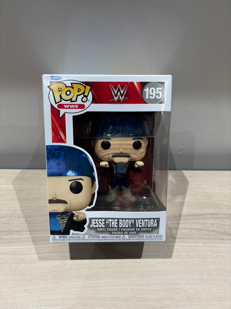 Funko Pop WWE #195 Jesse “The Body” Ventura – Vinyl Figure, Funko Europe, Ophalen of Verzenden, Zo goed als nieuw, 4th floor, 1 Queen Caroline St, London W6 9YN, Verenigd Koninkrijk