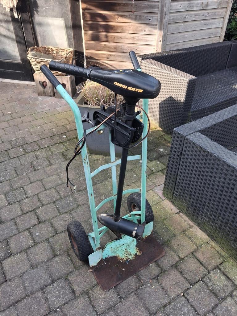 Minn kota endura C2, Ophalen, Motor en Techniek